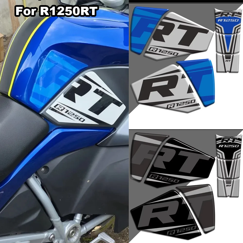 

For BMW R1250 R1250RT R 1250 RT 2018 Motorcycle Tank pad stickers Side Trunk box decals Fish Bone Fender Fairing protection kit