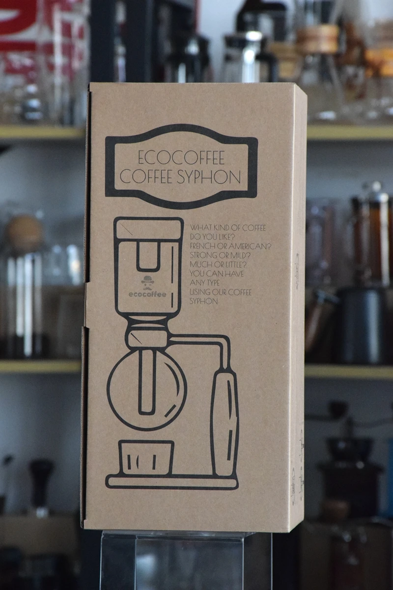 Caffettiera Sifone In Vetro 3 Tazze – Macchina Da Caffè Sottovuoto Con Filtro, Per 1-2 Persone, Oro Rosa, 36x15 Cm