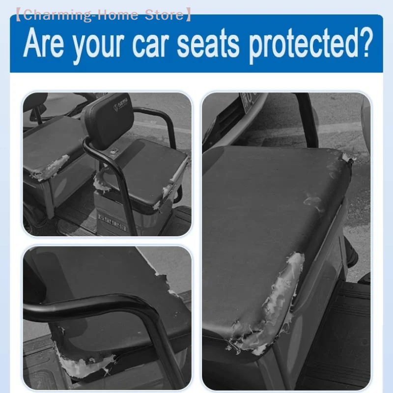 【M】Electric Vehicle Seat Cushion Cover All-Inclusive Electric Tricycle Seat Cushion Wear-Resistant Seat Covers For All Seasons