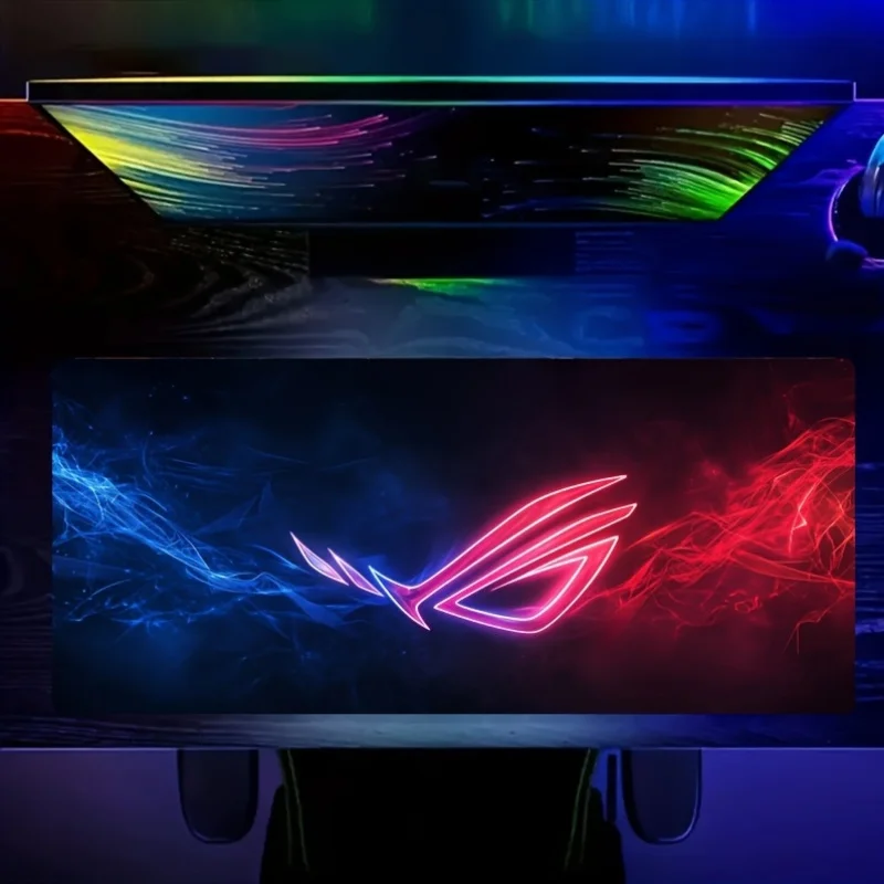 

Cool e-sports ROG large gaming Mouse Pad Desk Mat with Stitched Edge anti-slip Durable office accessories mouse pad mat maus pad