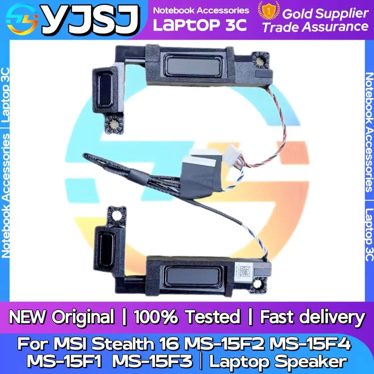 New Original Laptop Notebook Audio Speaker For MSI Stealth 16 MS-15F2 MS-15F4 MS-15F1 MS-15F3 built-in speaker horn audio