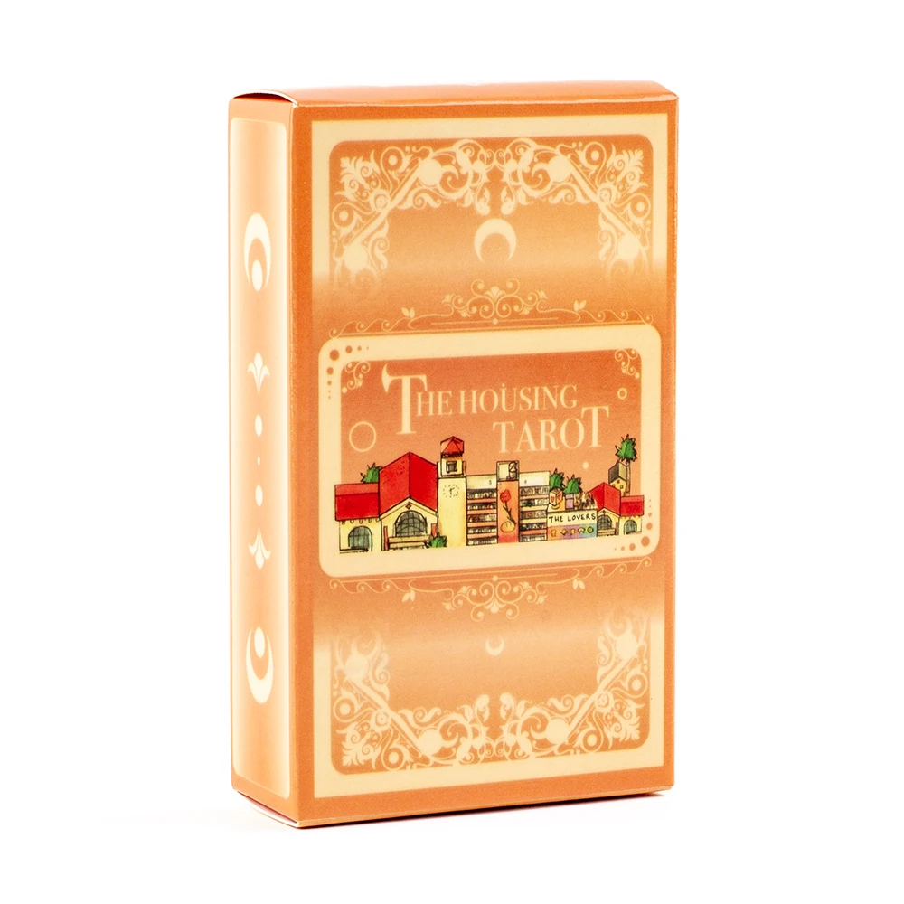 The Housing Tarot Deck Divination Family Party Paper Cards Game Tarot And A Variety Of Tarot Options Board Game Cards 10.3*6CM