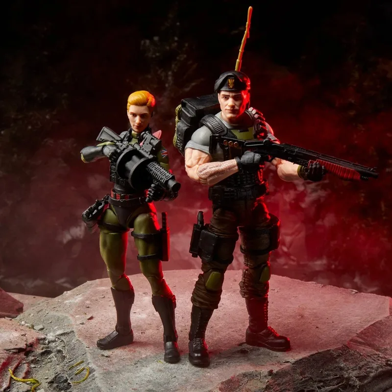 【Spot】Hasbro Special Forces GIJOE 6 Inch No.138 Night Power Falcon Bicker Movable Character Model Toy