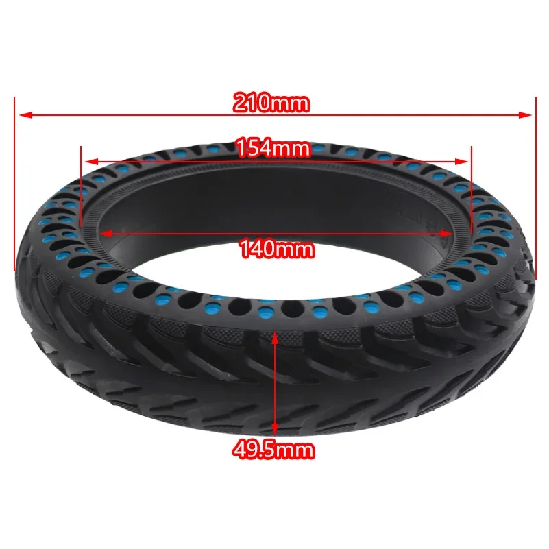 8.5 Inch 8.5x2.0 Honeycomb Solid Tire for Xiaomi M365 Pro KUGOO M2  Dualtron Mini Electric Scooter 8.5*2.0  Tyre Parts