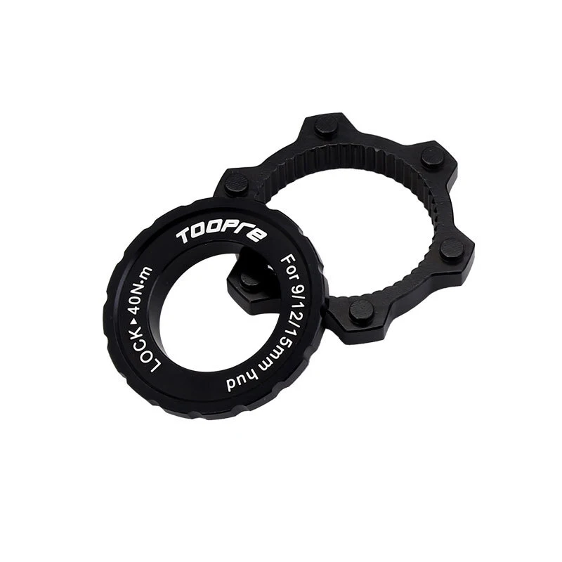 Toopre Bicycle Centerlock To 6-Hole Adapter Mountain Bike Hub Center Lock Conversion 6 Bolt Disc Brake Rotor Bike Accessoires