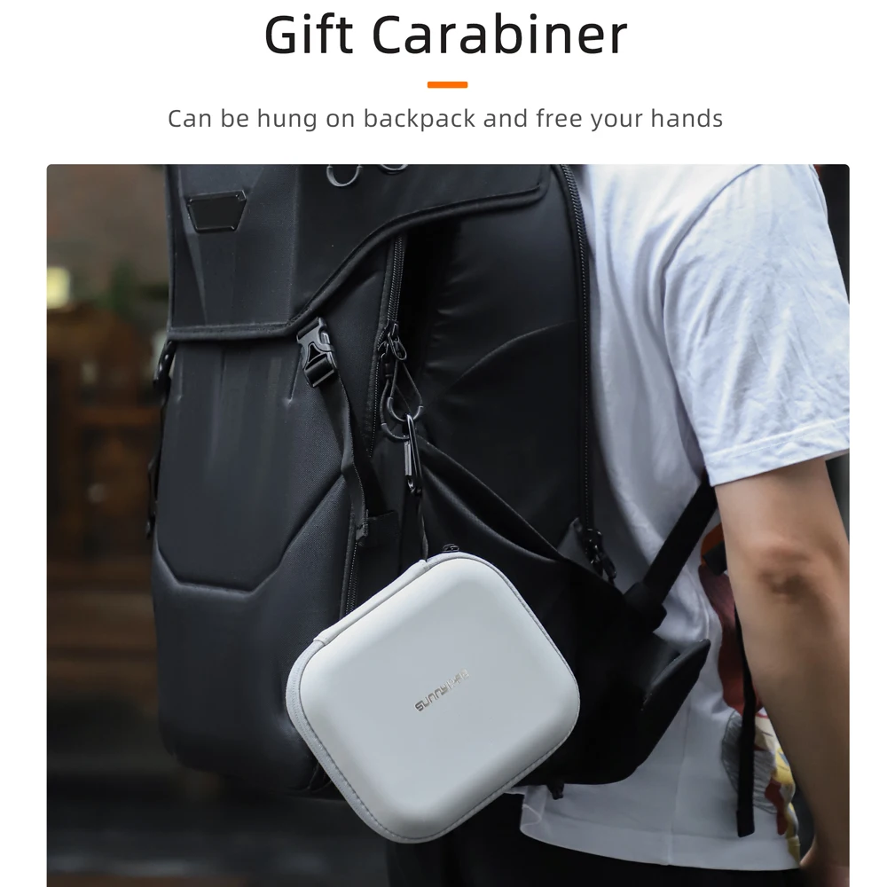 Sunnylife sac de rangement pour DJI NEO organisateur étui à manches de protection boîte de transport Portable étui sac à main pour DJI Neo Drone couverture