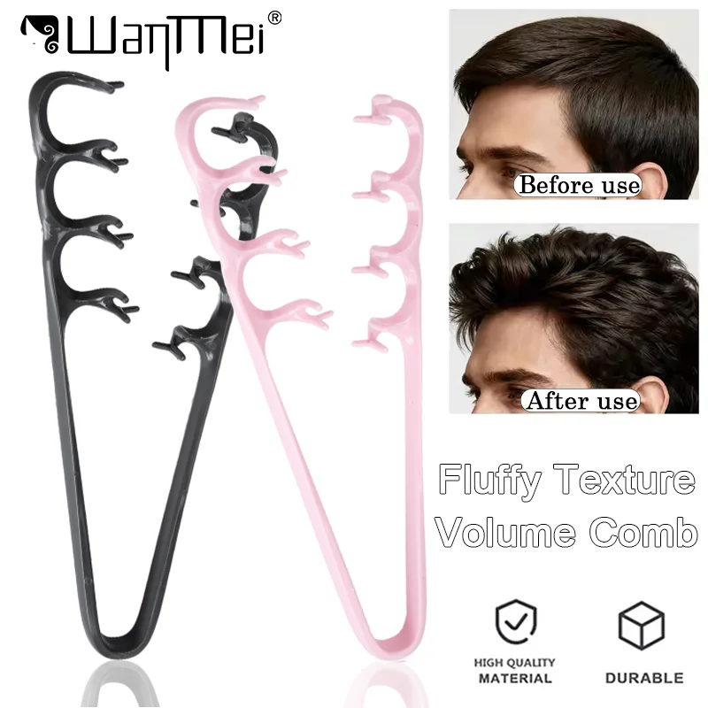 1/2/3 stücke Volumizing Breite Zahn Haar Flauschigen Kamm Koreanische Curling Flauschige Textur für Haar Wurzeln Volumize haar Styling Werkzeuge Salon