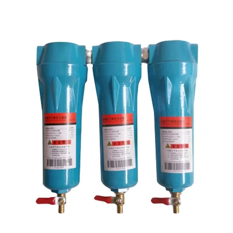 Conjunto de Filtro Separador de Água e Óleo q p s c 015 024 032 060 Acessórios para Compressor de ar Secador de Filtro de Precisão de ar Comprimido
