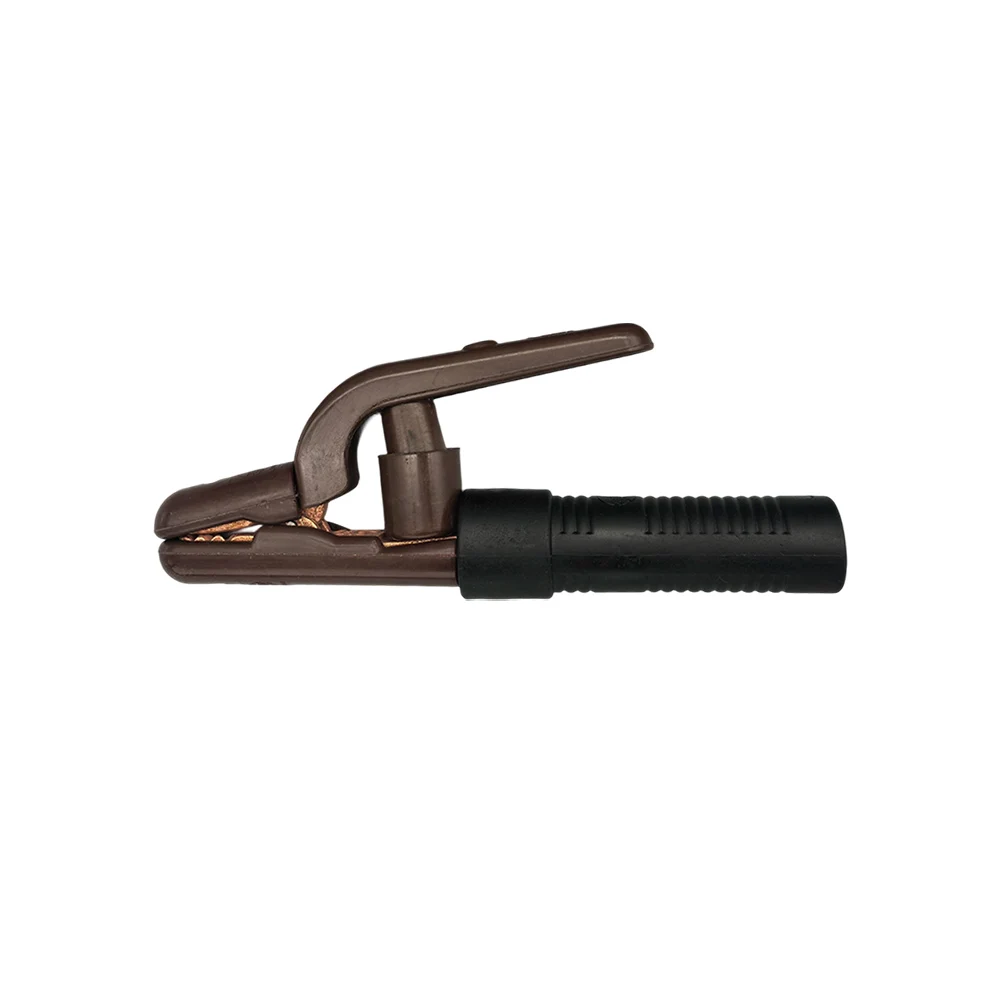 

Copper Electrode Holder for MMA Welders 300A 500A Welding Clamp with Insulated Handle and Spring Protection 240 320 mm