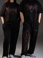 Pantalones deportivos retro de los años 2000 de secado rápido para hombre, pantalones a rayas que absorben el sudor, transpirables, para entrenamiento físico, talla estadounidense.