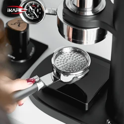 IKAPE Coffee Bottomless Portafilter Compatible with 54mm 3 ear Berivlle/58mm 2ear E61,Lamarzocco,etc.Espresso Machines