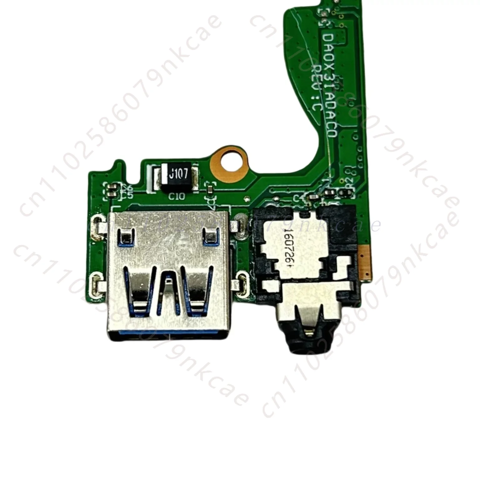 USB Audio IO Board DA0X31ADAC0 For HP Spectre X360 13-W 13-AC 13T-W 13T-AC Laptop Port Subboard