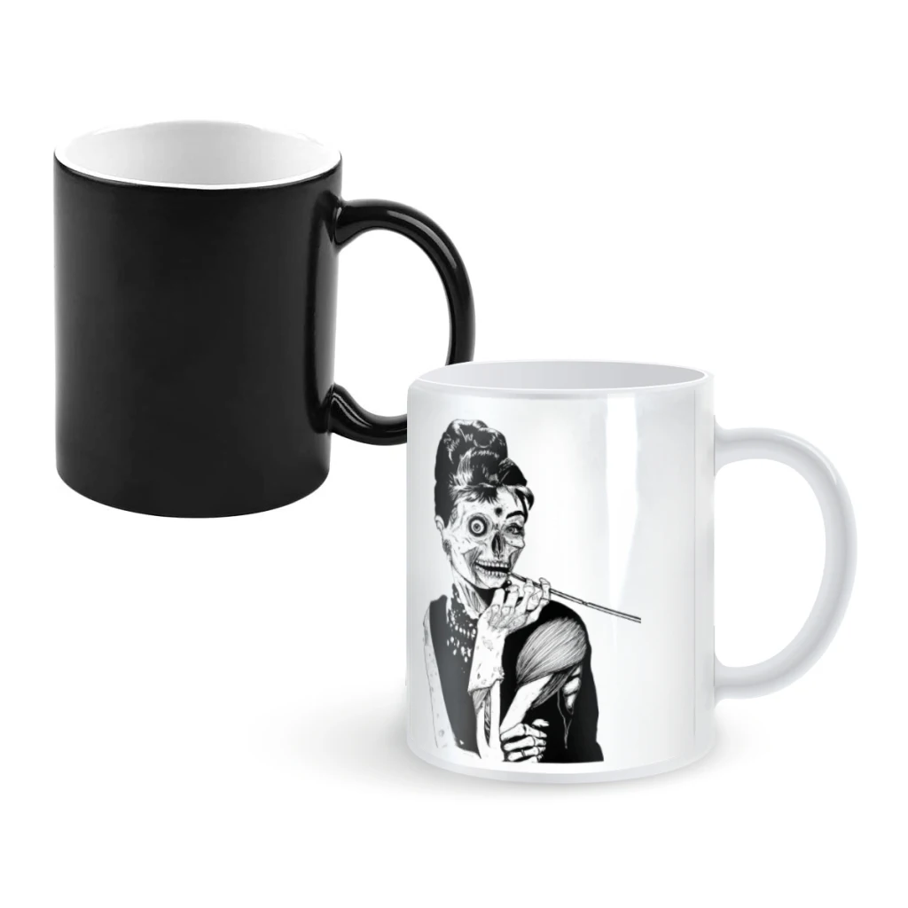 

Zombie at TiffanysCoffee Mugs And Mug Creative Color Change Tea Cup Ceramic Milk Cups Novelty Gifts