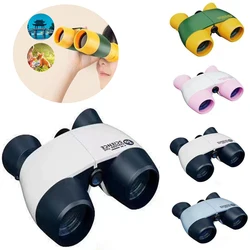 Telescopio Binocular profesional para niños, juguete educativo para observar aves al aire libre, plegable de alta resolución