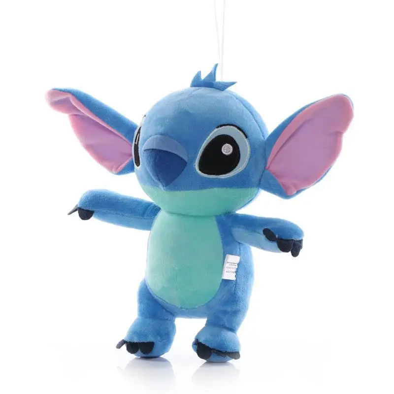 Disney Cartoon Blue Pink Stitch Plush Dolls Anime Toys Lilo and Stitch 25CM Stich Plush Stuffed Toys Christmas Gifts for Kids