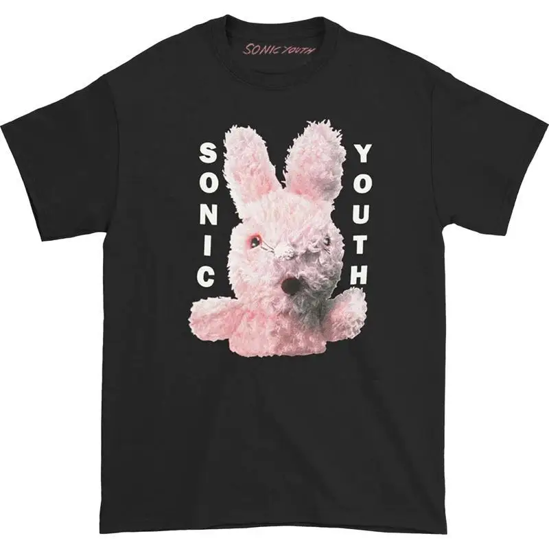 SONIC YOUTH Dirty Bunny Slim Fit - A Retro T-shirt for Men By The Band SONIC YOUTH Featuring The 