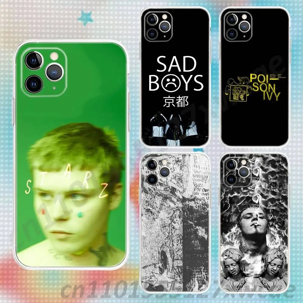 Y-Yung Lean Ghosts Rapper Phone Case For iPhone 17,16,15,11,12,14,13 Pro Max Plus Mini X,XS,XR,7,16E Air Transparent Cover Funda
