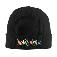 Heartstopper Rainbow Hats Autumn Winter Skullies Beanies New Charlie Nick Boys Love Cap Female Male Acrylic Knitted Caps