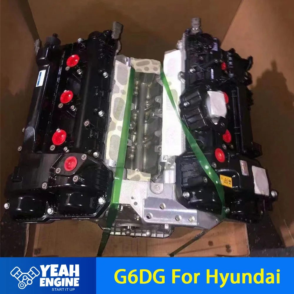 محرك Gasonline 3.0L 6 اسطوانات G6DG لشركة Hyundai Kia Santa Fe Grandeur Cadenza كتلة اسطوانة طويلة اكسسوارات السيارات