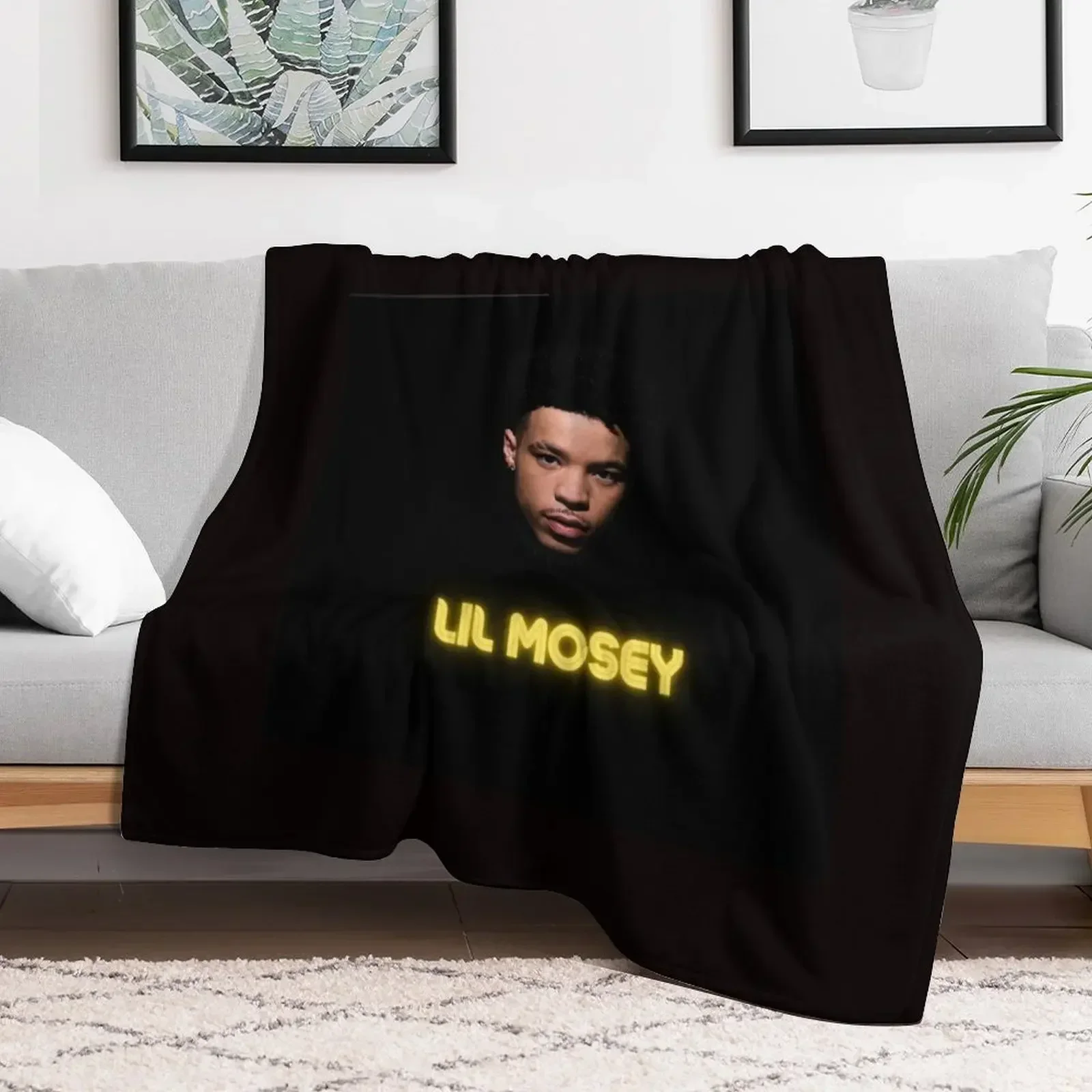 Lil Mosey Photo Design Throw Blanket Hairys for winter Thins Blankets