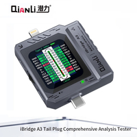 QIANLI iBridge A3 mobile phone tail plug detector Support Lightning and Type-C interface devices for IPhone HUAWEI Samsung XM