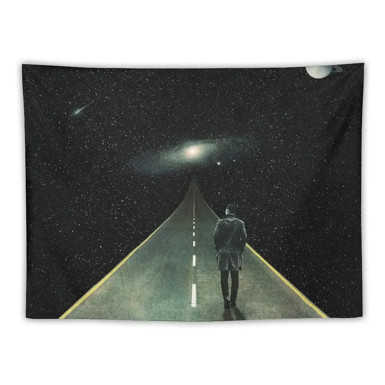 Road To Unknown Tapestry Decoration For Bedroom Room Design Wallpaper Tapestry