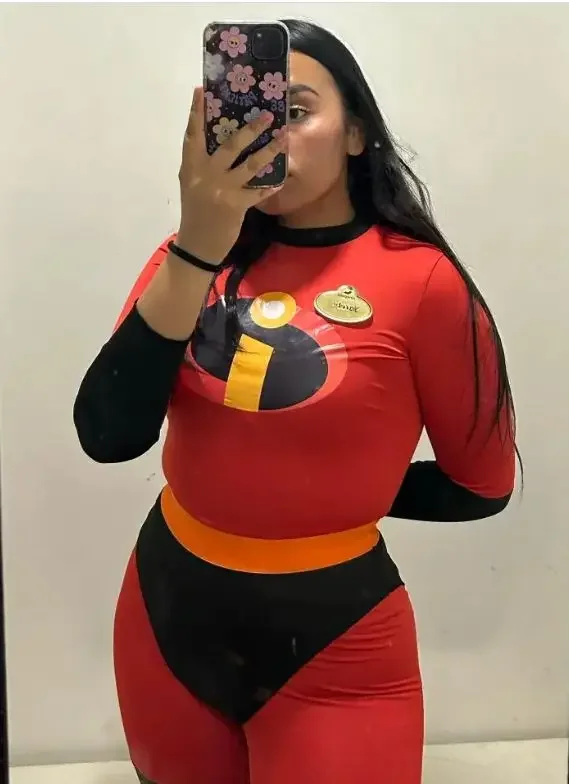 Elastigirl Helen Parr Dames Halloween Kostuum Incredible 2 Jumpsuit Kostuum Volwassen Vrouw Cosplay