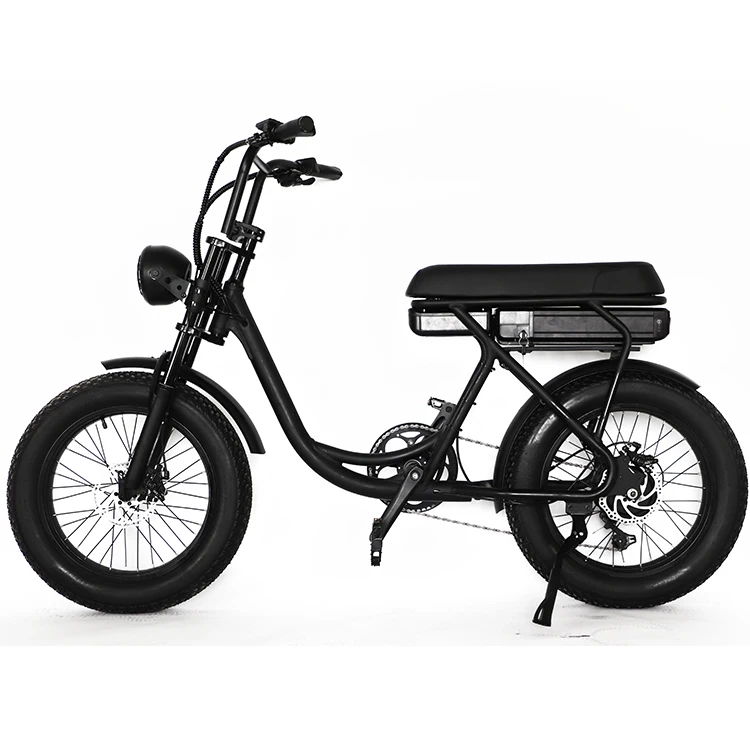 

Durable 48V 500W Electric Bike with Down Tube Lithium Battery Longer Saddle Fat Tire Electric Bicycle