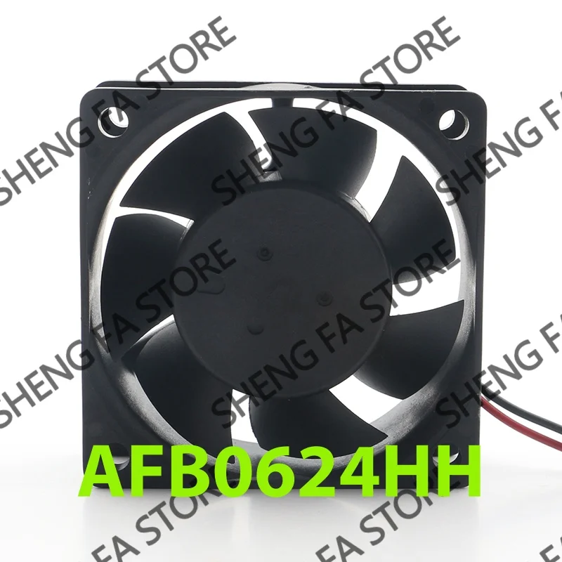 AC EC 6025 60X60X25MM 6CM Cooling Fan AFB0624HH-FS Delta 5V 12V 48V DC 24V 0.14A Cabinet Inverter Large air Volume Ball Bearing