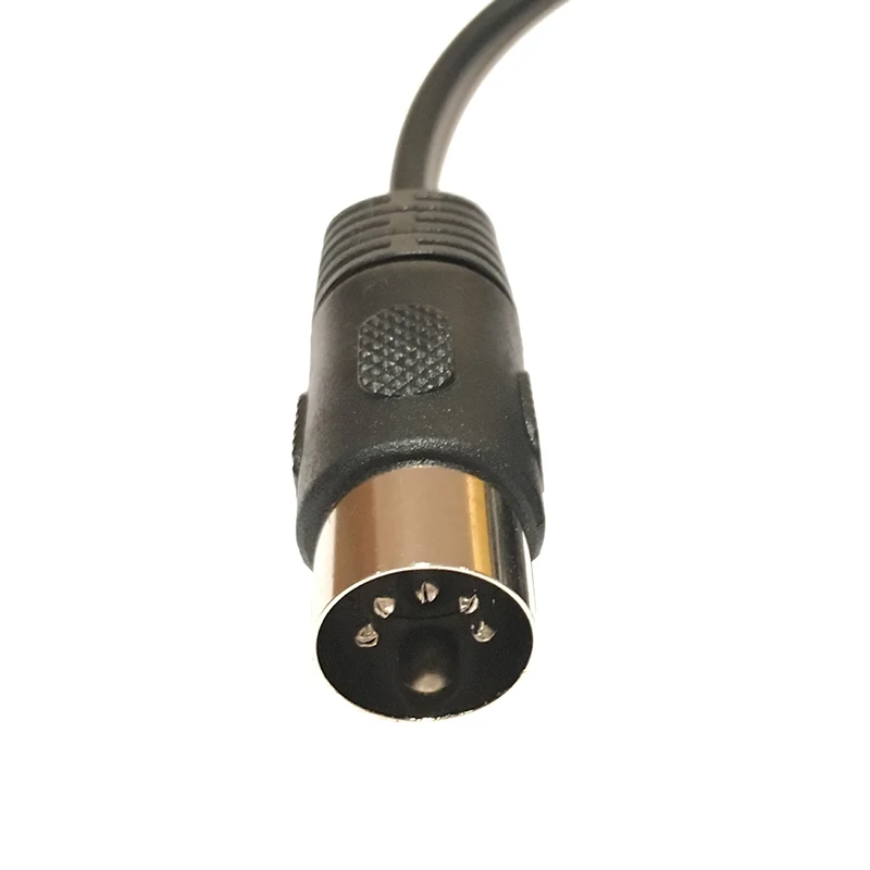NEW SALE 3.5mm Stereo Jack Audio Cable 3.5 mm Aux Male To MIDI Din 5 Pin MIDI Male Female Plug 0.5m For Microphone MIC