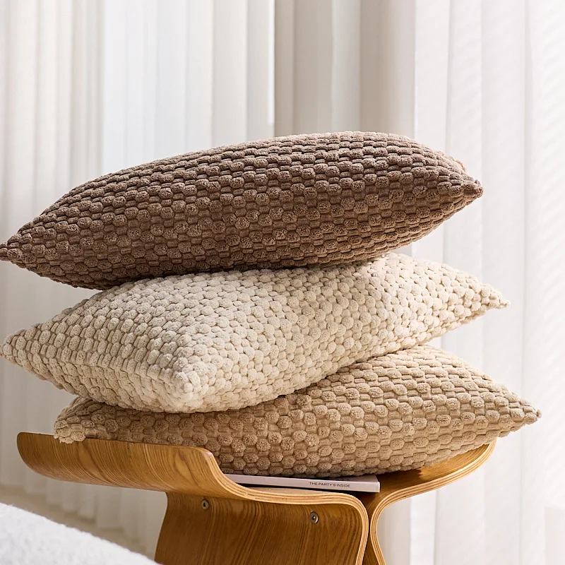 Corduroy Striped Pillow Cover 4