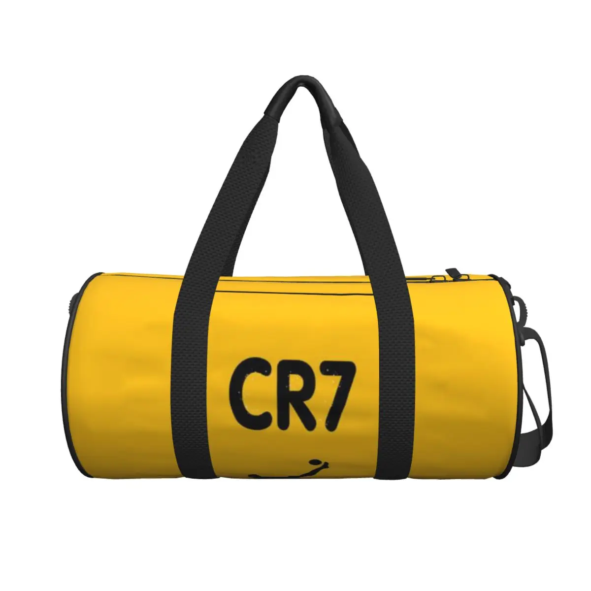 CR7-Cristiano-Ronaldo Round Large Capacity Travel Duffel Bag, Handheld travel bag, lightweight storage luggage bag