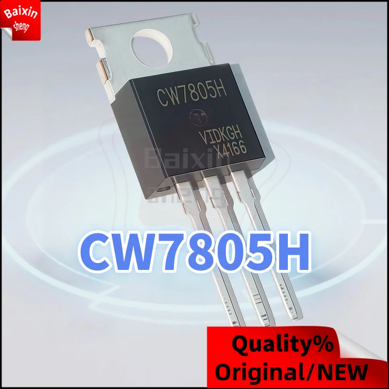 

10PCS Brand new quality CW7805H TO-220 5V/1.5A CW7805 Three terminal voltage regulator