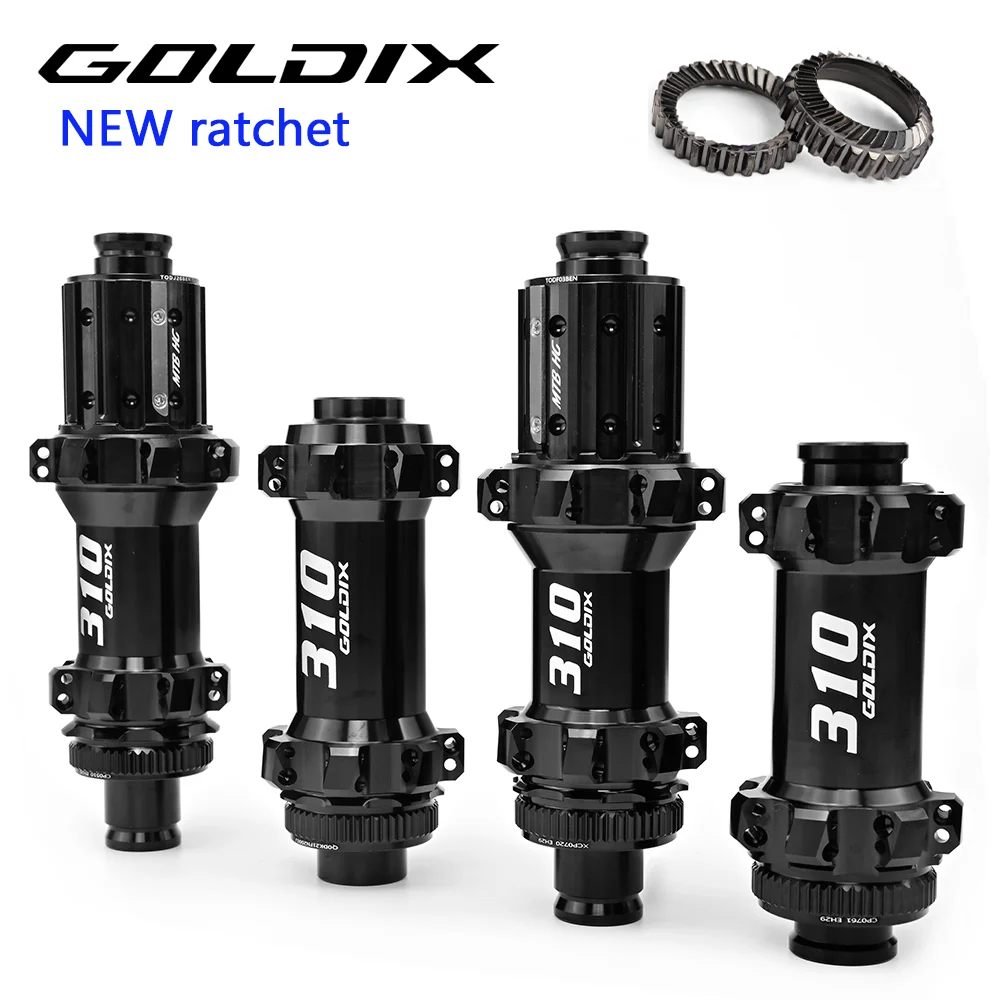 

GOLDIX M310 Centerlock 28-hole new ratchet mountain bike hub, suitable for SHIMANO and SRAM 11/12-speed bicycle components.