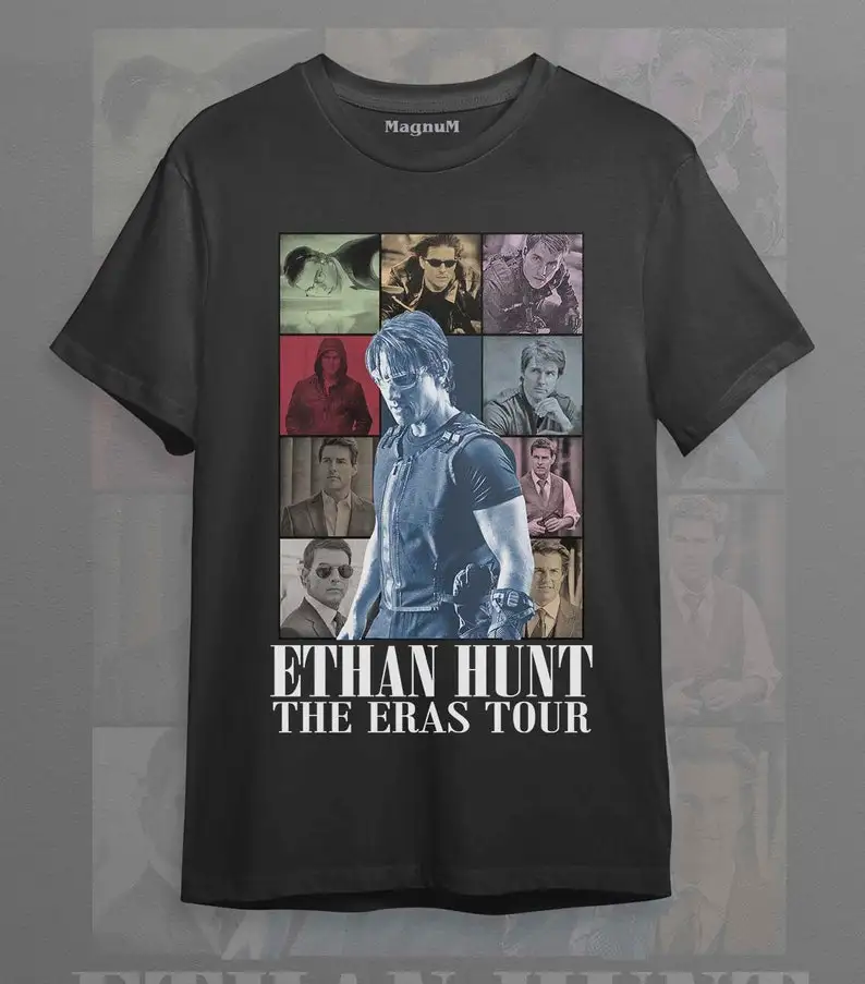 Tom Cruise Ethan jagen die Epochen Tour Unisex Soft style T-Shirt