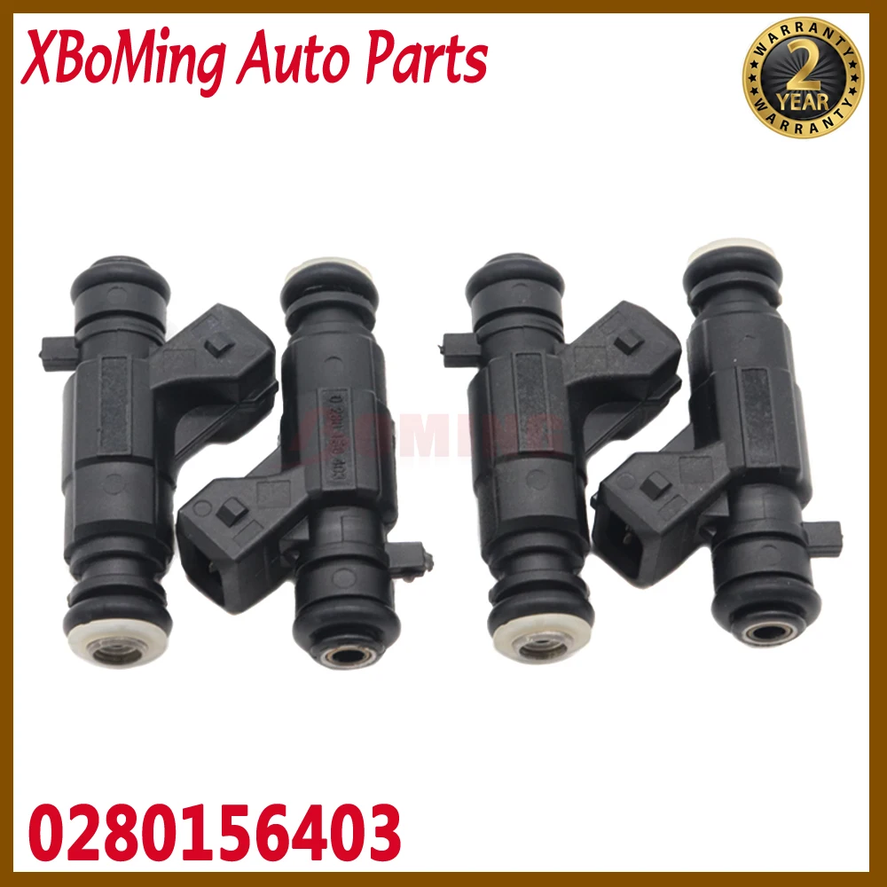 4pcs/lot 0280156403 Car Fuel Injectors For Volkswagen GOLF POLO FOX VOYAGE SAVEIRO 032906031R