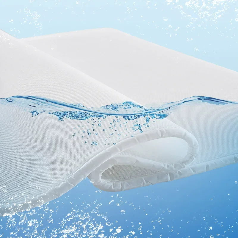 3D Silk Mattress Air Fiber Household Children's Dormitory Washed Breathable Tatami Thin Soft Mattress image 3