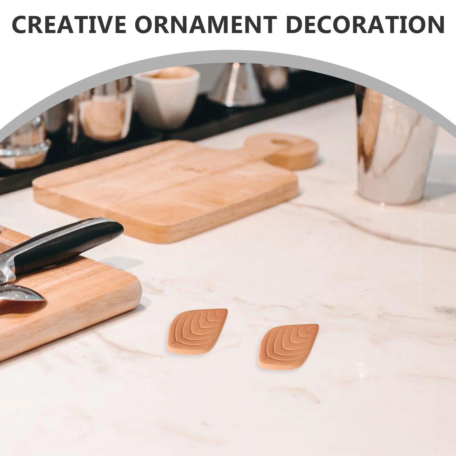 

2pcs Reusable Red Softener Terracotta Leaf Shaped Sugar Saver Brown Sugar Keeper For Food Container Portable