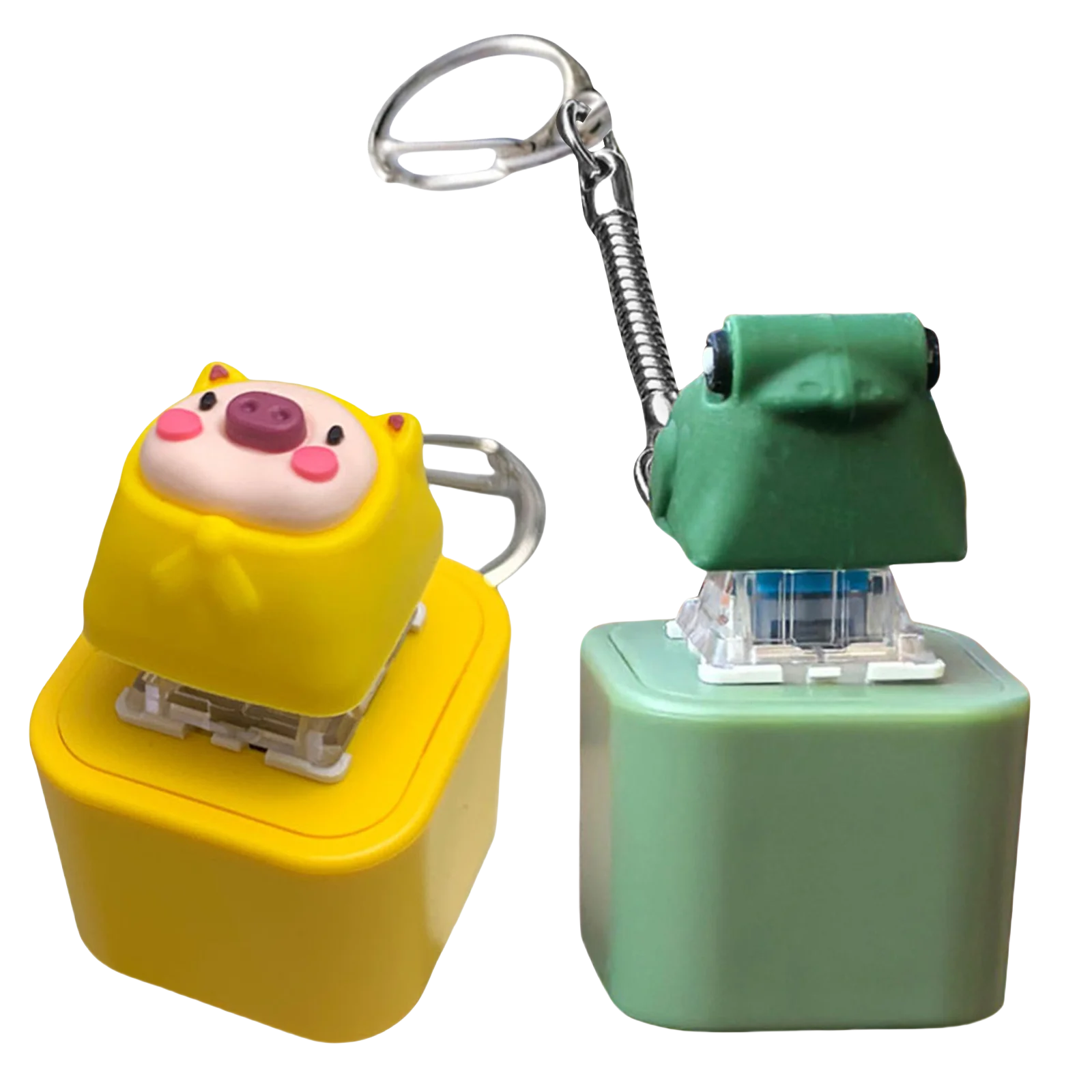 

Игрушки для декомпрессии животных со звуком, светом, клавиатурой, брелок-кликер, игрушки-кликеры на палец, кнопки, снятие стресса, подарки для взрослых