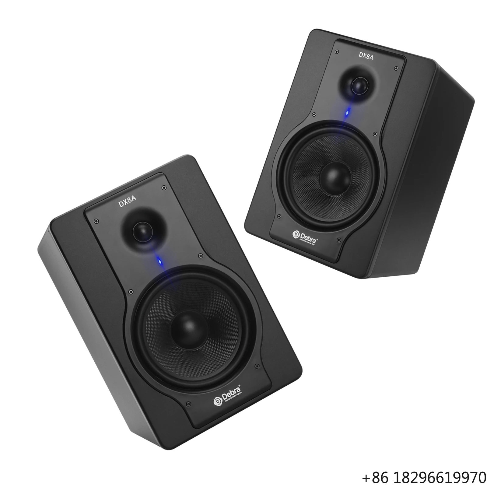 

8-inch Active Passive Studio Speaker Professional Audio For Home Theatre Computer Desktop Recording Room Use