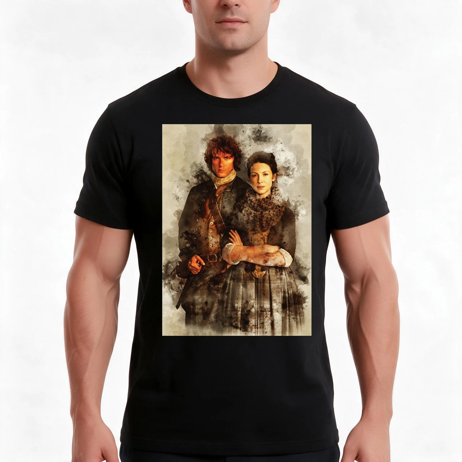 Legend Lover Outlander T-Shirt Summer Casual Cotton Tee Oversized Streetwear Tops Vintage Graphic Print Unisex Men Women