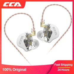 CCA CRA Hanging In Ear Wired HiFi Headset Monitor Headphones Noice Cancelling Sport Gamer Earbuds Earphones KZ ZSN ZST EDX Pro