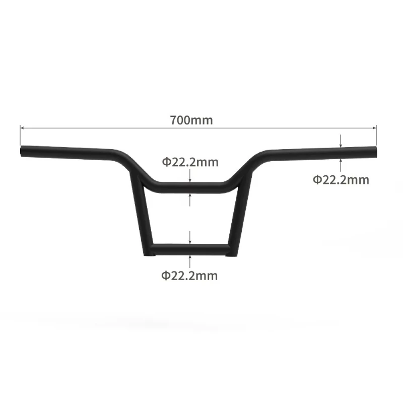 

22.2 mm 700 mm high quality aluminium alloy bicycle handlebars