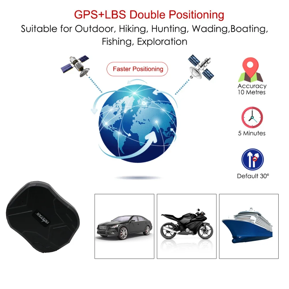 GPS Tracker Car TK905 2G 4G Magnet 90 Days GPS Tracker 4G GPS Locator Waterproof Vehicle Voice Monitor Free APP PK TK915