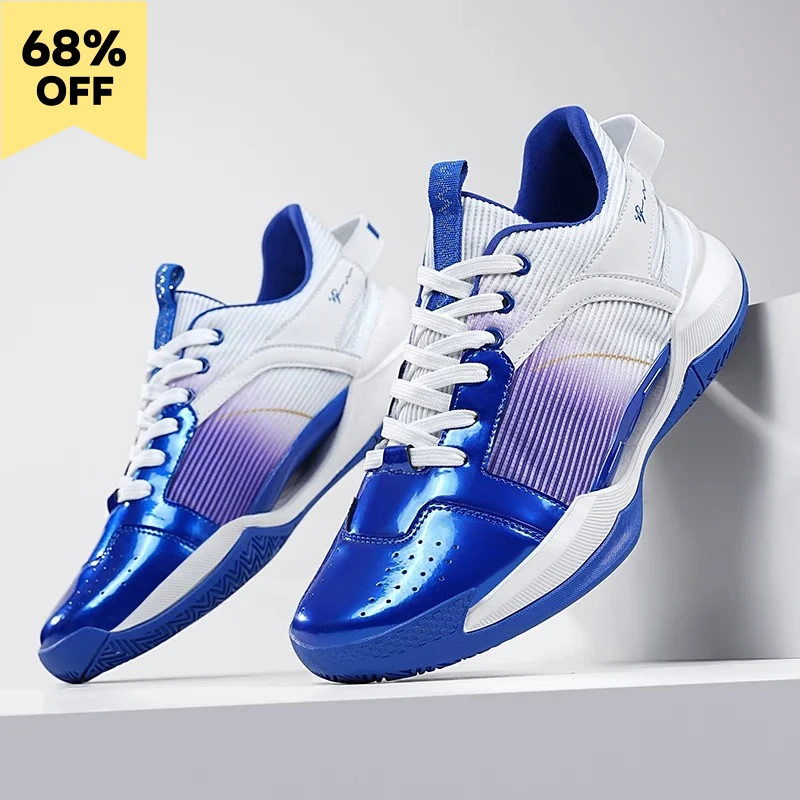 

Men's Basketball Shoes Breathable Cushioning Non-Slip Wearable Runing Shoes Gym Training Athletic Basketball Sneakers for Women