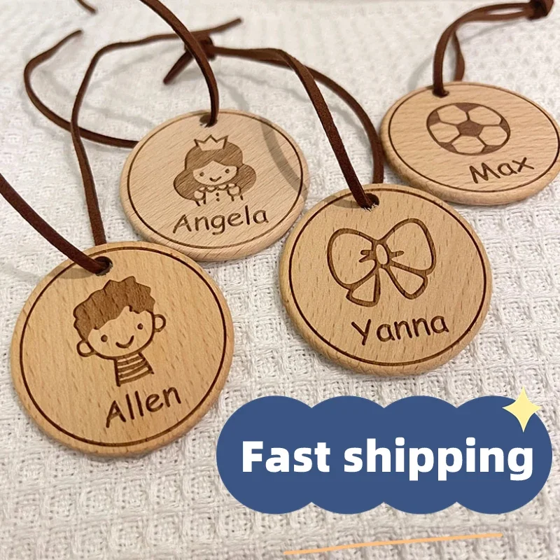 Personalized Customized Name Label Schoolbag Student Name Tags Customized Water Cup Name Label Back To  School Package Label