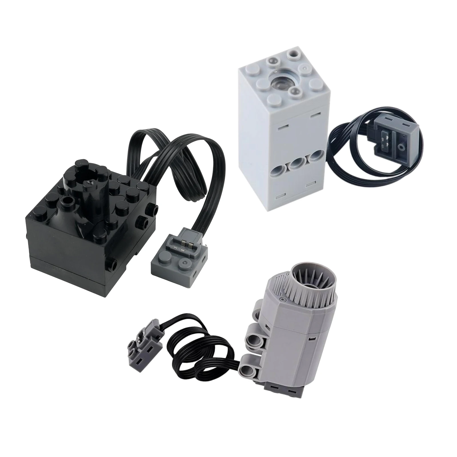 Set de Bloques de Construcción con Motor de Pulverización, Piezas de Alta Tecnología, Funciones de Potencia PF, Ladrillos DIY, Juguete