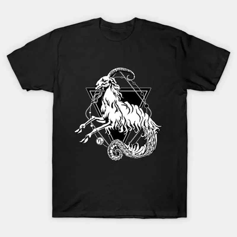 Capricorn the Zodiac Sea Goat T Shirt S 5XL Fast Shipping