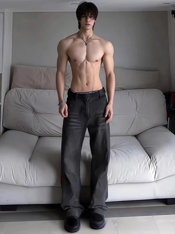 

Мужские джинсы Gdmade из денима, весенние, прямого кроя, в американском стиле, молодежные, модные, из смесового хлопка