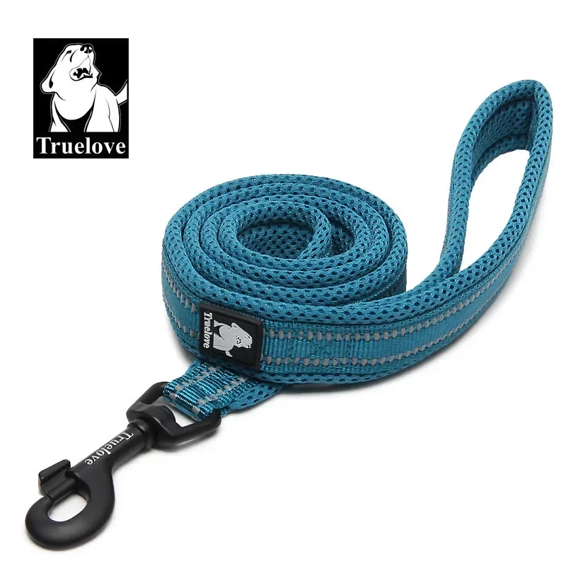 True Path – TRUELOVE Reflective Padded Leash – Blue